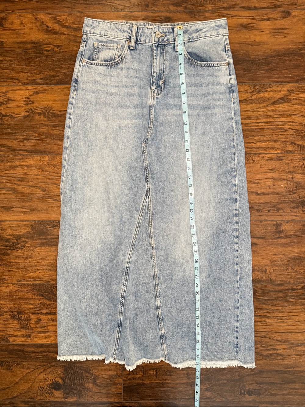 Lucky Brand Denim Maxi Skirt - Picture 11 of 12